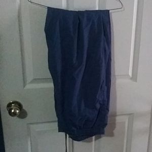 Mens drawstring windbreaker pants